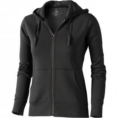 Logo trade promotional giveaway photo of: Arora women's full zip hoodie