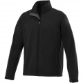 Maxson men's softshell jacket, Solid black