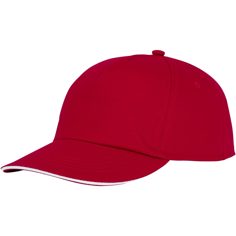 Logo trade advertising products image of: Styx 5 panel sandwich cap