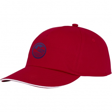 Logo trade advertising products picture of: Styx 5 panel sandwich cap