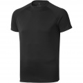 Niagara short sleeve men's cool fit t-shirt, Solid black