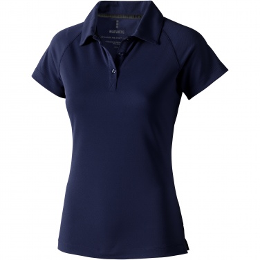 Logo trade corporate gift photo of: Ottawa short sleeve women's cool fit polo