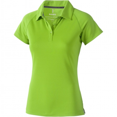 Logo trade corporate gifts image of: Ottawa short sleeve women's cool fit polo