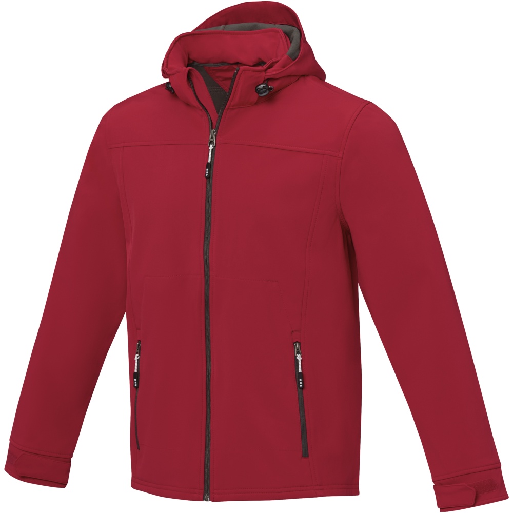 Logo trade business gift photo of: Langley men's softshell jacket