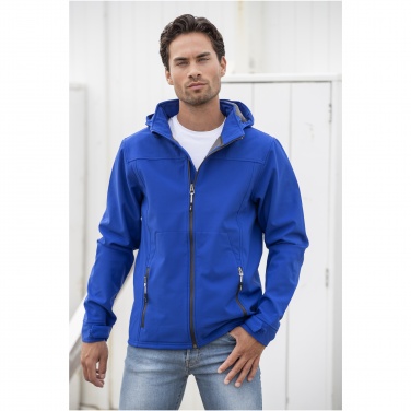 Logo trade promotional merchandise photo of: Langley men's softshell jacket