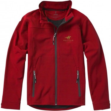 Logo trade promotional merchandise photo of: Langley men's softshell jacket