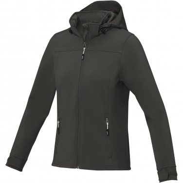 Logo trade promotional merchandise image of: Langley women's softshell jacket