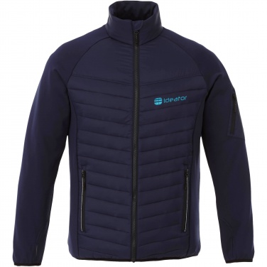 Logo trade promotional items image of: Banff men's hybrid insulated jacket