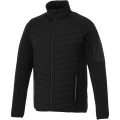 Banff men's hybrid insulated jacket, Solid black