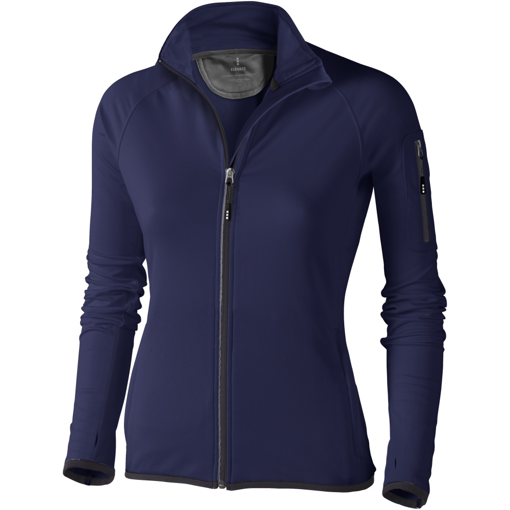 Logo trade promotional gifts picture of: Mani women's performance full zip fleece jacket