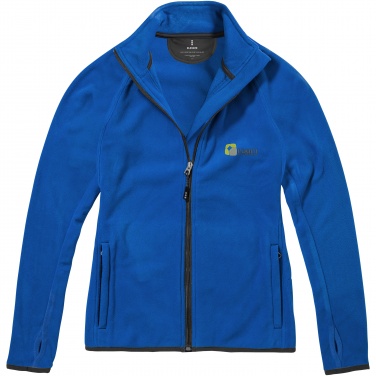 Logo trade promotional giveaways image of: Brossard women's full zip fleece jacket