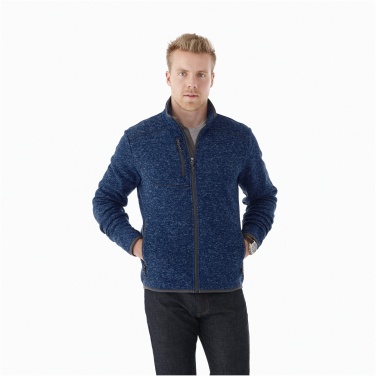 Logo trade promotional gift photo of: Tremblant men's knit jacket