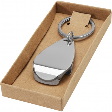 Logo trade advertising products image of: Don bottle opener keychain