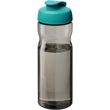 Logo trade promotional gifts image of: H2O Active® Eco Base 650 ml flip lid sport bottle