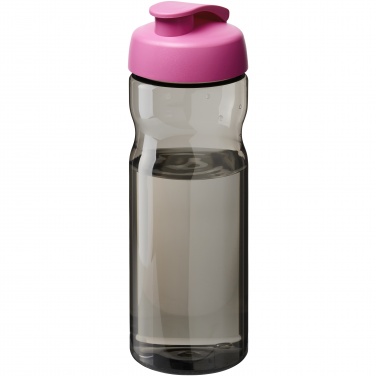 Logo trade promotional merchandise image of: H2O Active® Eco Base 650 ml flip lid sport bottle