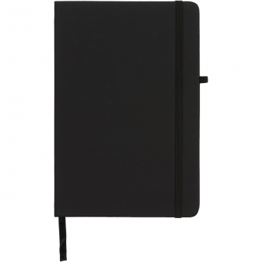 Logo trade promotional merchandise image of: Noir medium notebook