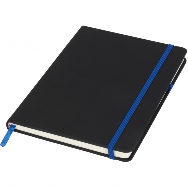 Logo trade corporate gift photo of: Noir medium notebook