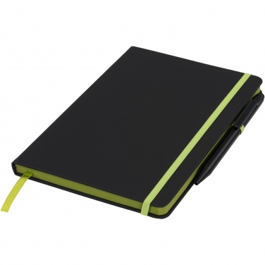 Logo trade promotional items picture of: Noir Edge medium notebook