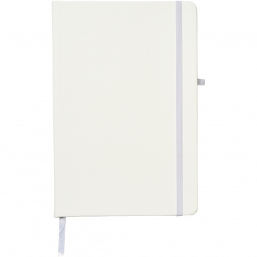 Logo trade promotional gift photo of: Polar A5 notebook with lined pages