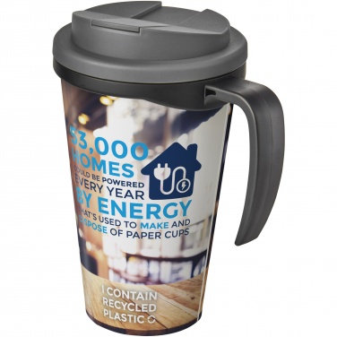 Logo trade corporate gifts image of: Brite-Americano® Grande 350 ml mug with spill-proof lid