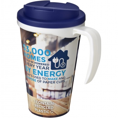 Logo trade promotional items image of: Brite-Americano® Grande 350 ml mug with spill-proof lid