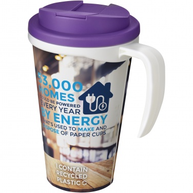 Logo trade promotional items image of: Brite-Americano® Grande 350 ml mug with spill-proof lid