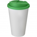 Americano® 350 ml tumbler with spill-proof lid, White / Green