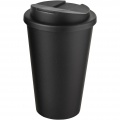 Americano® 350 ml tumbler with spill-proof lid, Solid black