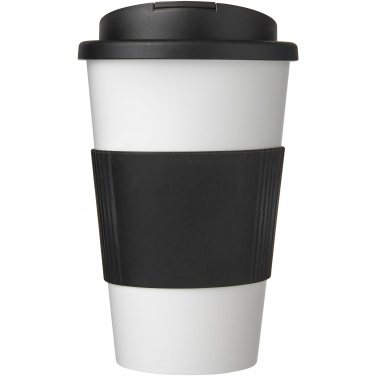 Logotrade promotional products photo of: Americano® 350 ml tumbler with grip & spill-proof lid