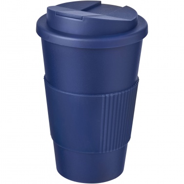 Logotrade advertising product picture of: Americano® 350 ml tumbler with grip & spill-proof lid