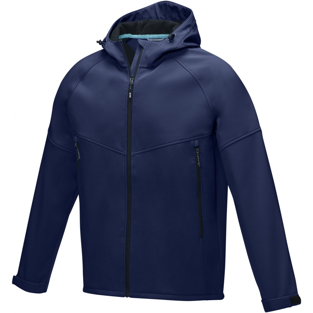 Logo trade advertising products picture of: Coltan men’s GRS recycled softshell jacket