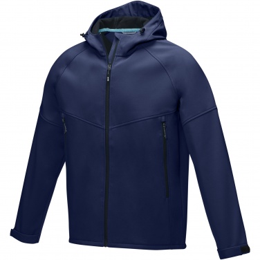 Logotrade promotional giveaway image of: Coltan men’s GRS recycled softshell jacket