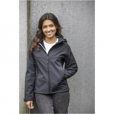 Logotrade promotional merchandise picture of: Coltan women’s GRS recycled softshell jacket