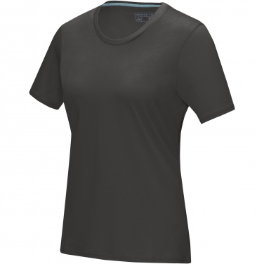 Logo trade promotional items image of: Azurite short sleeve women’s organic t-shirt