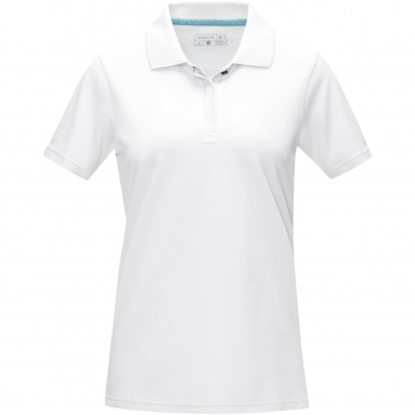 Logo trade corporate gift photo of: Graphite short sleeve women’s organic polo