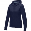 Ruby women’s organic recycled full zip hoodie, Navy