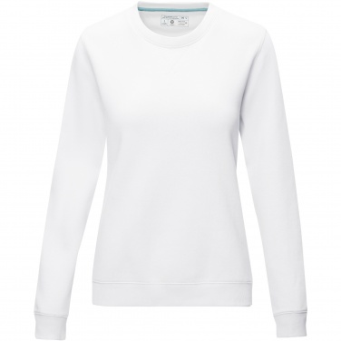 Logotrade promotional merchandise photo of: Jasper women’s organic recycled crewneck sweater