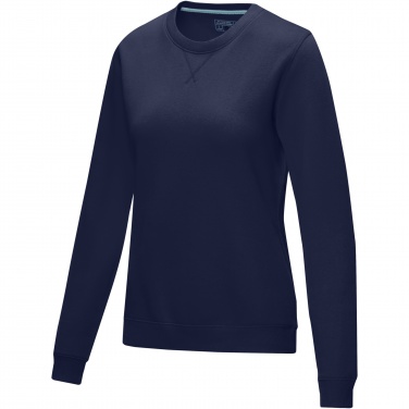 Logo trade promotional giveaway photo of: Jasper women’s organic recycled crewneck sweater