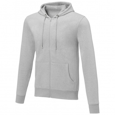 Logo trade promotional giveaways image of: Theron men’s full zip hoodie