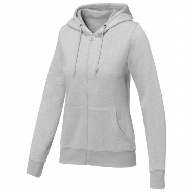 Logo trade promotional items image of: Theron women’s full zip hoodie