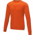 Zenon men’s crewneck sweater, Orange