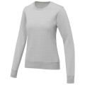 Zenon women’s crewneck sweater, Heather grey