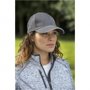 Logo trade promotional giveaways image of: Darton 6 panel sandwich cap