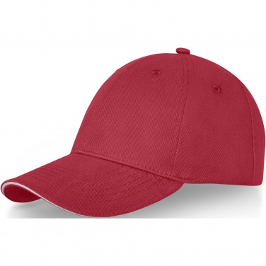 Logotrade promotional giveaway image of: Darton 6 panel sandwich cap