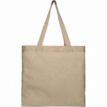 Logotrade business gift image of: Pheebs 210 g/m² recycled gusset tote bag 13L