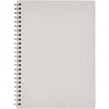 Logo trade advertising product photo of: Bianco A5 size wire-o notebook