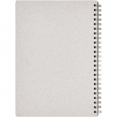 Logotrade promotional product picture of: Bianco A5 size wire-o notebook