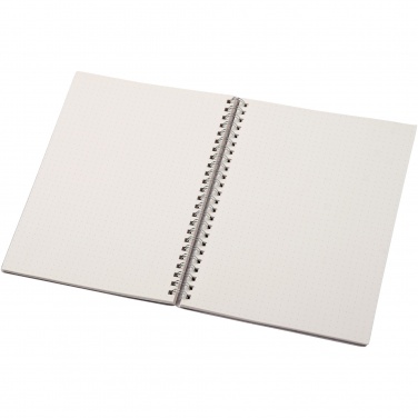 Logotrade corporate gift image of: Bianco A5 size wire-o notebook