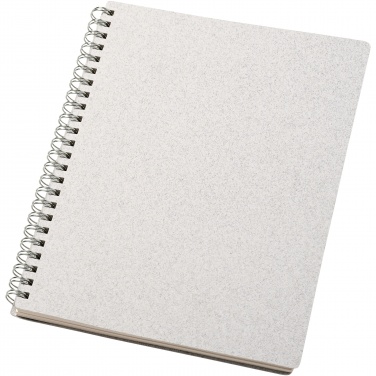 Logotrade business gift image of: Bianco A5 size wire-o notebook