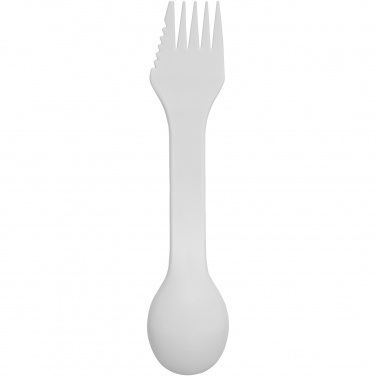 Logo trade promotional gifts image of: Epsy Pure 3-in-1 spoon, fork and knife